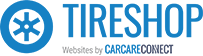 Blue Tire Repair Shop logo